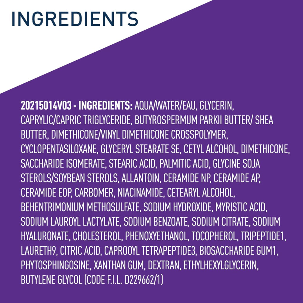 Skin Renewing Night Cream, Niacinamide, Peptide Complex, and Hyaluronic Acid Moisturizer for Face, 1.7 Ounce