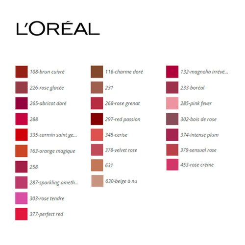 Lipstick Color Riche / Rouge a lèvre  L'Oreal Make Up