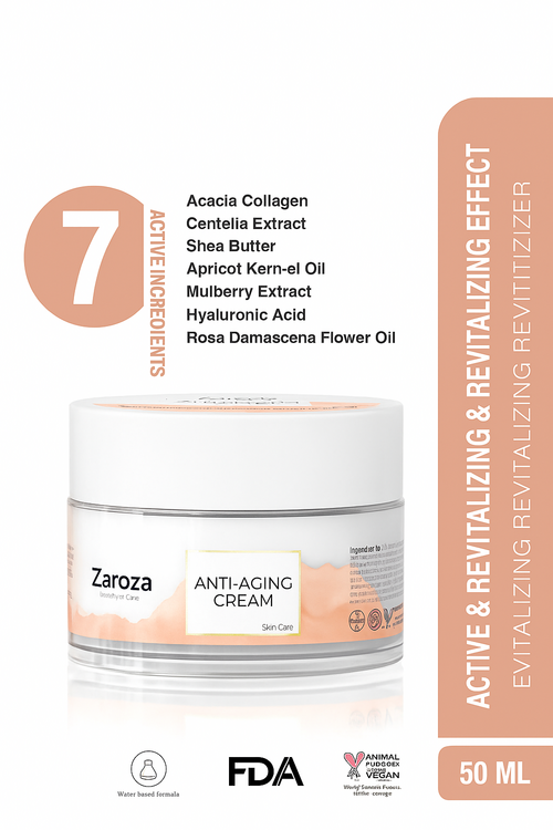 Anti Aging and Anti Wrinkle Moisturizing Cream  50 ml