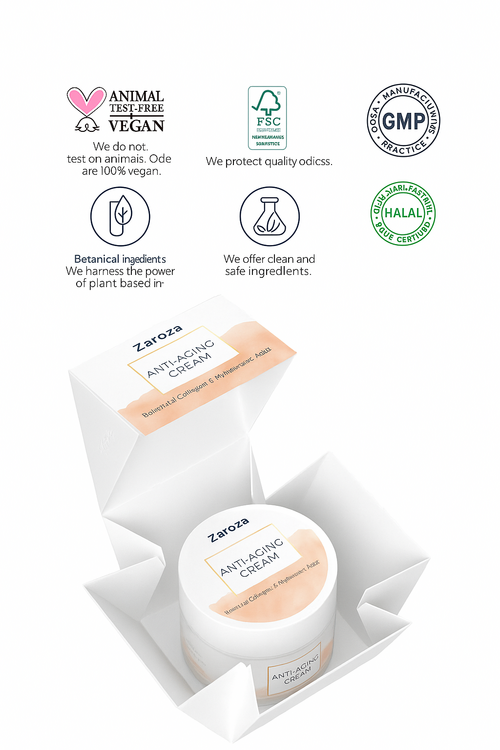 Anti Aging and Anti Wrinkle Moisturizing Cream  50 ml